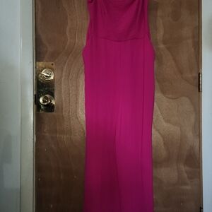 Express strapless jumpsuit size large